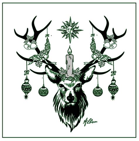 The Pagan Yule Stag: Connecting with the Spirit of the Forest